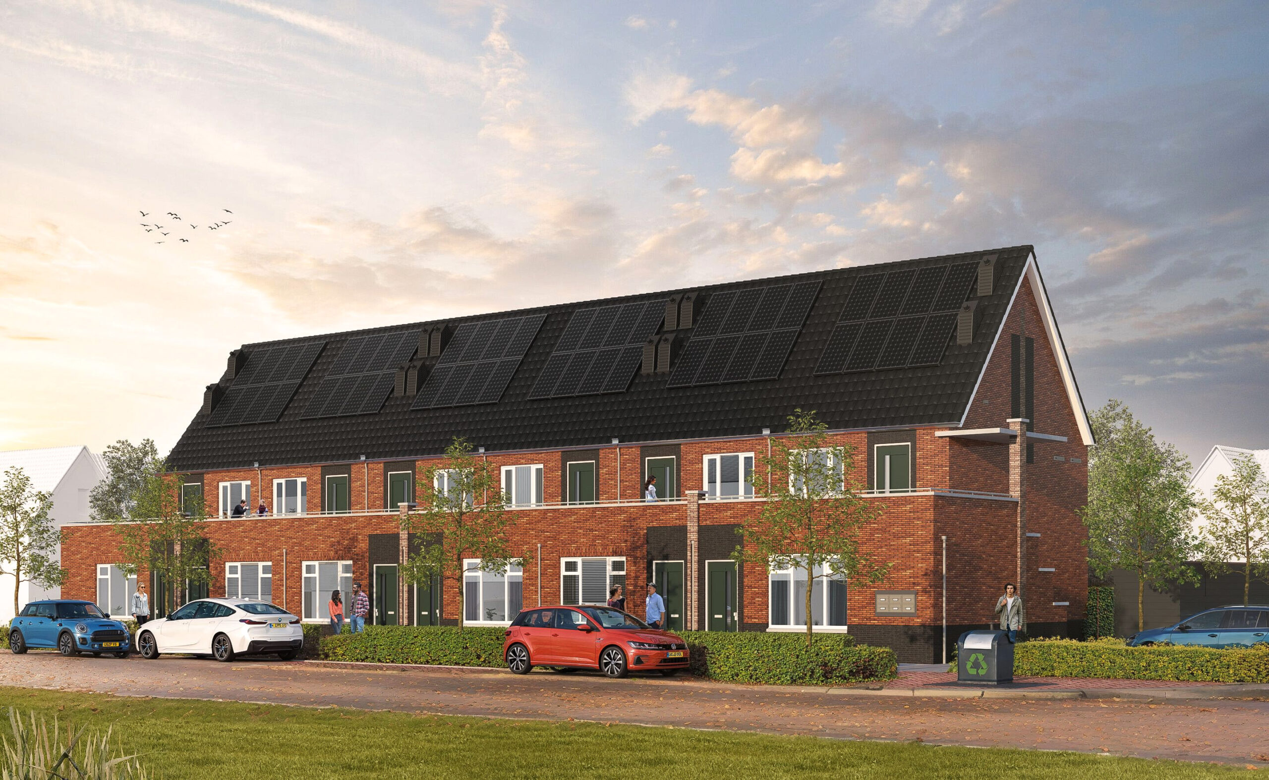 Artist Impression Appartementen